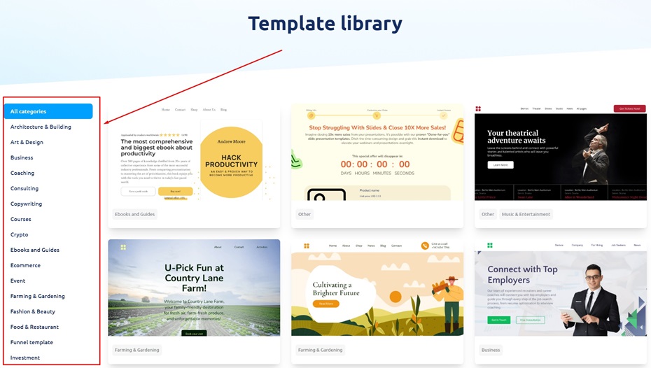 template library